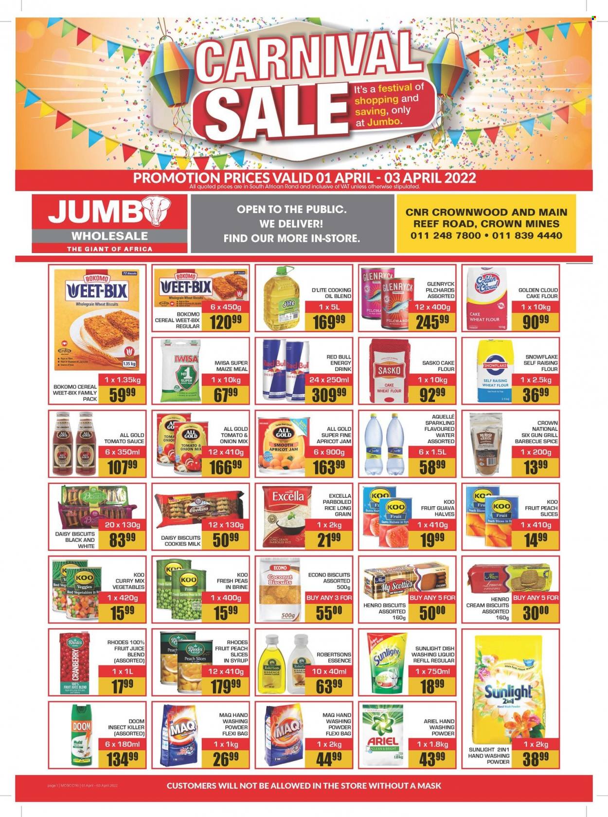 Jumbo Cash & Carry specials - 01/04/2022 - 03/04/2022. Page 1