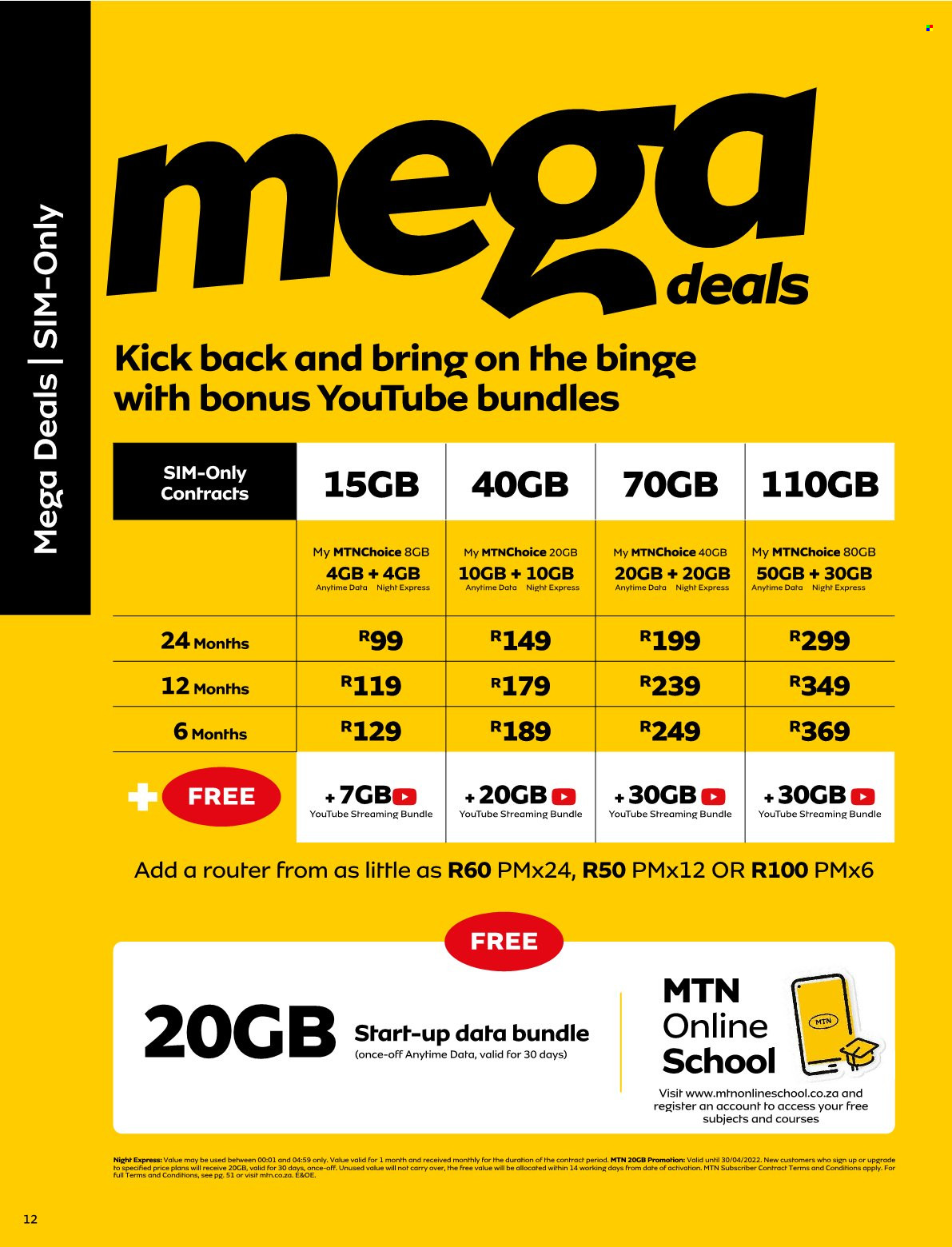 MTN specials - 01/04/2022 - 30/04/2022. Page 12
