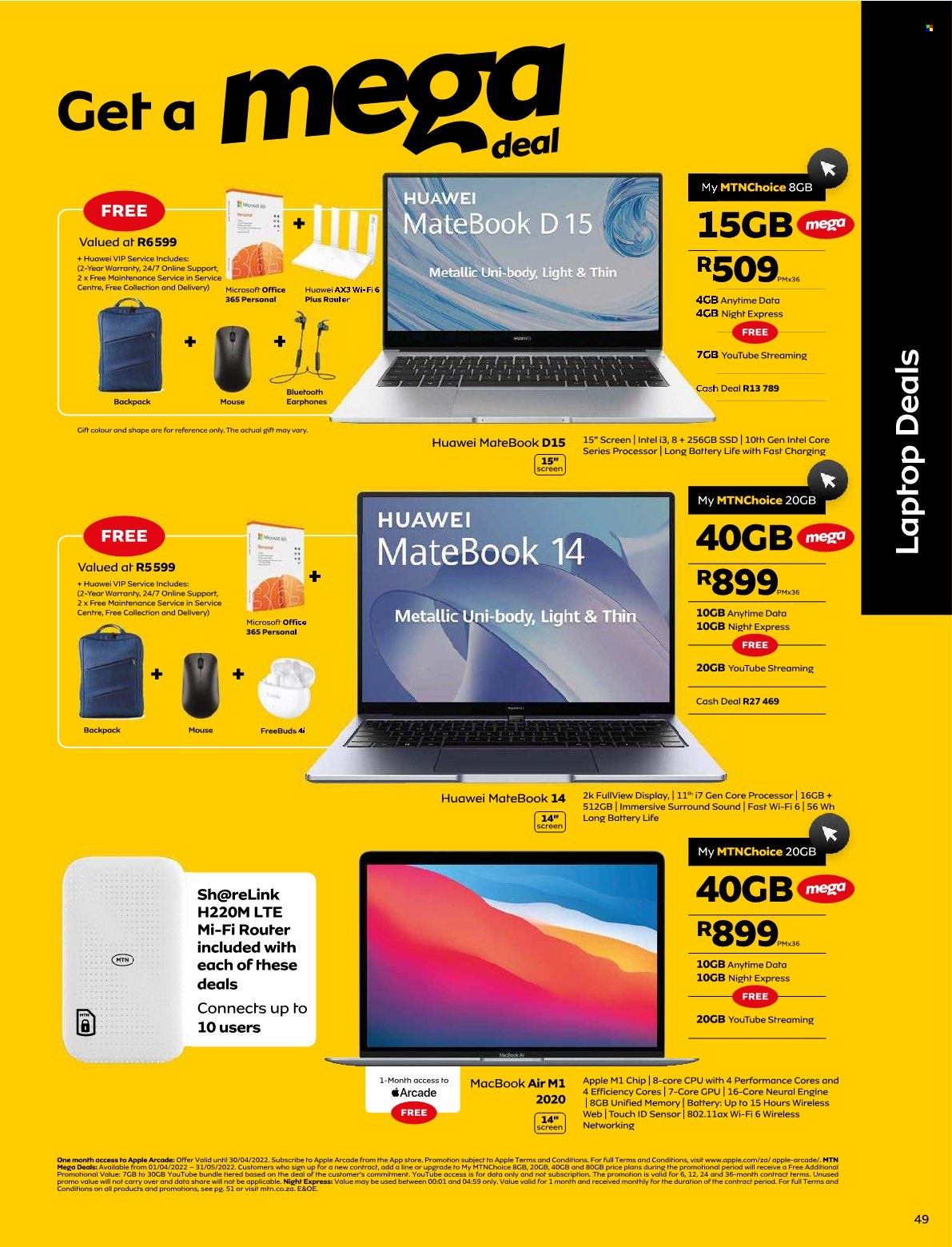 MTN specials - 01/04/2022 - 30/04/2022. Page 49