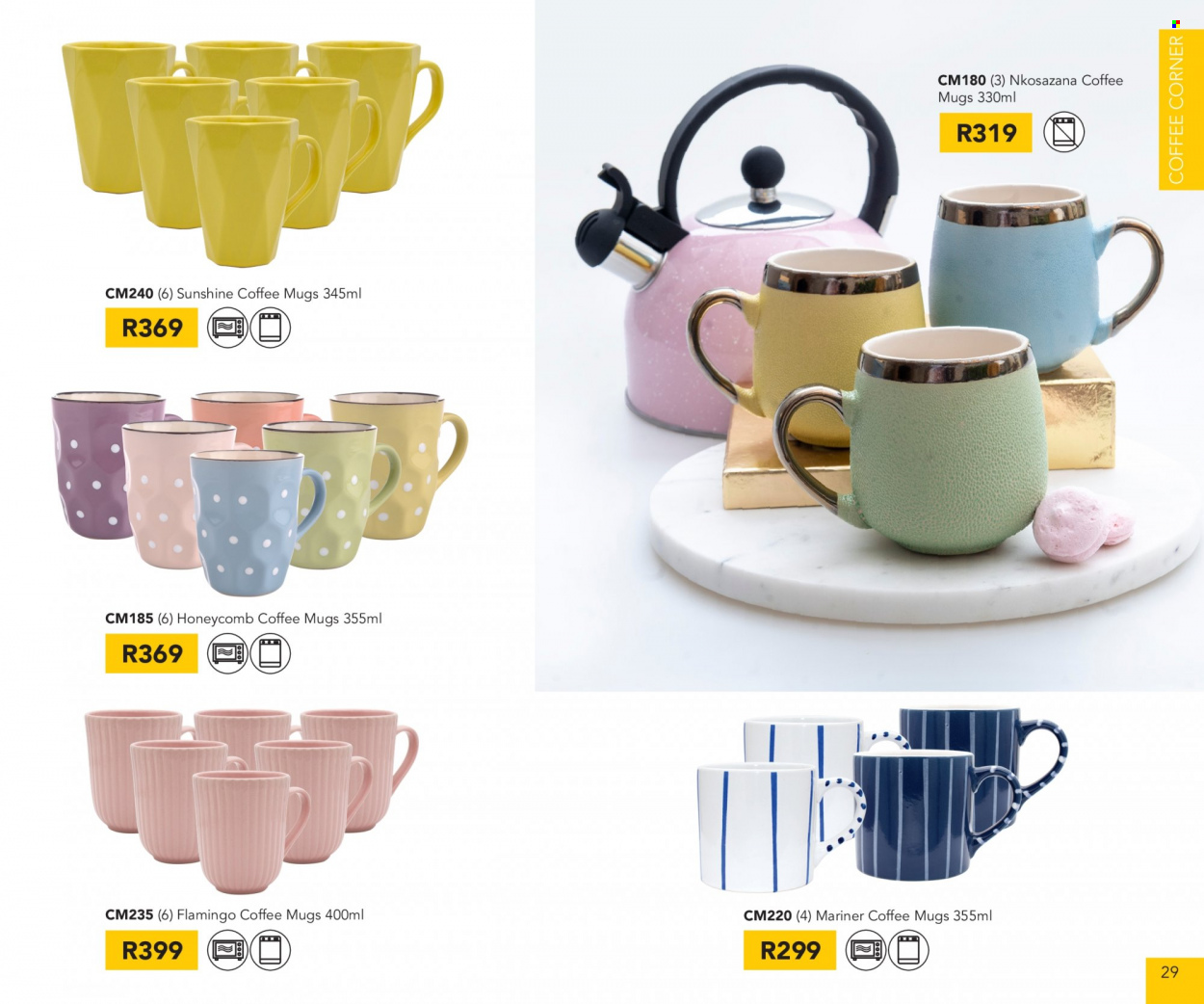 Table Charm Direct specials. Page 29
