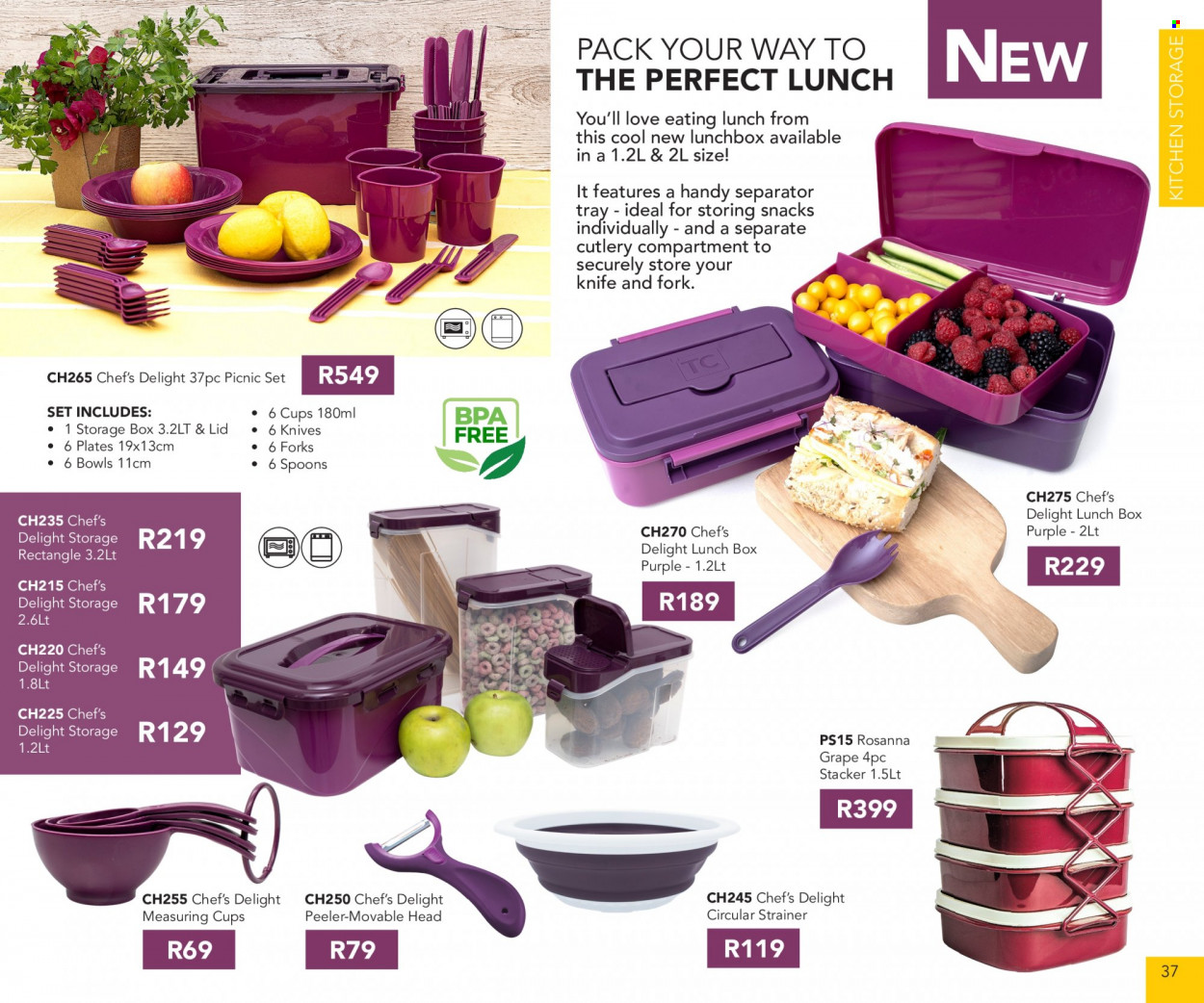 Table Charm Direct specials. Page 37