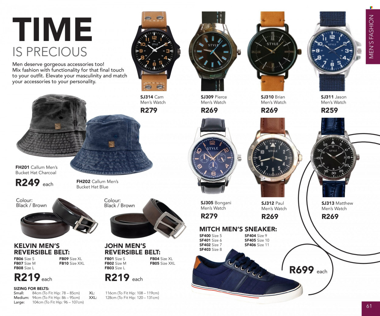 Table Charm Direct specials. Page 61