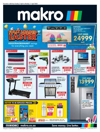 Makro catalogue  - 03/04/2022 - 11/04/2022.