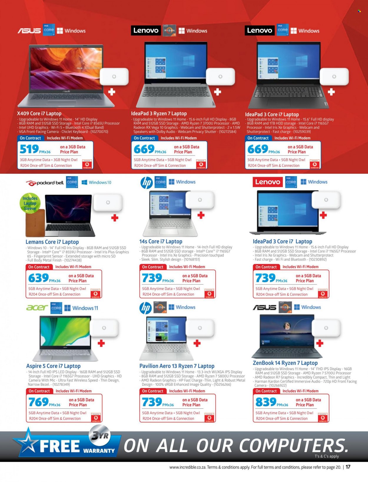 Incredible Connection specials - 01/04/2022 - 06/05/2022. Page 17