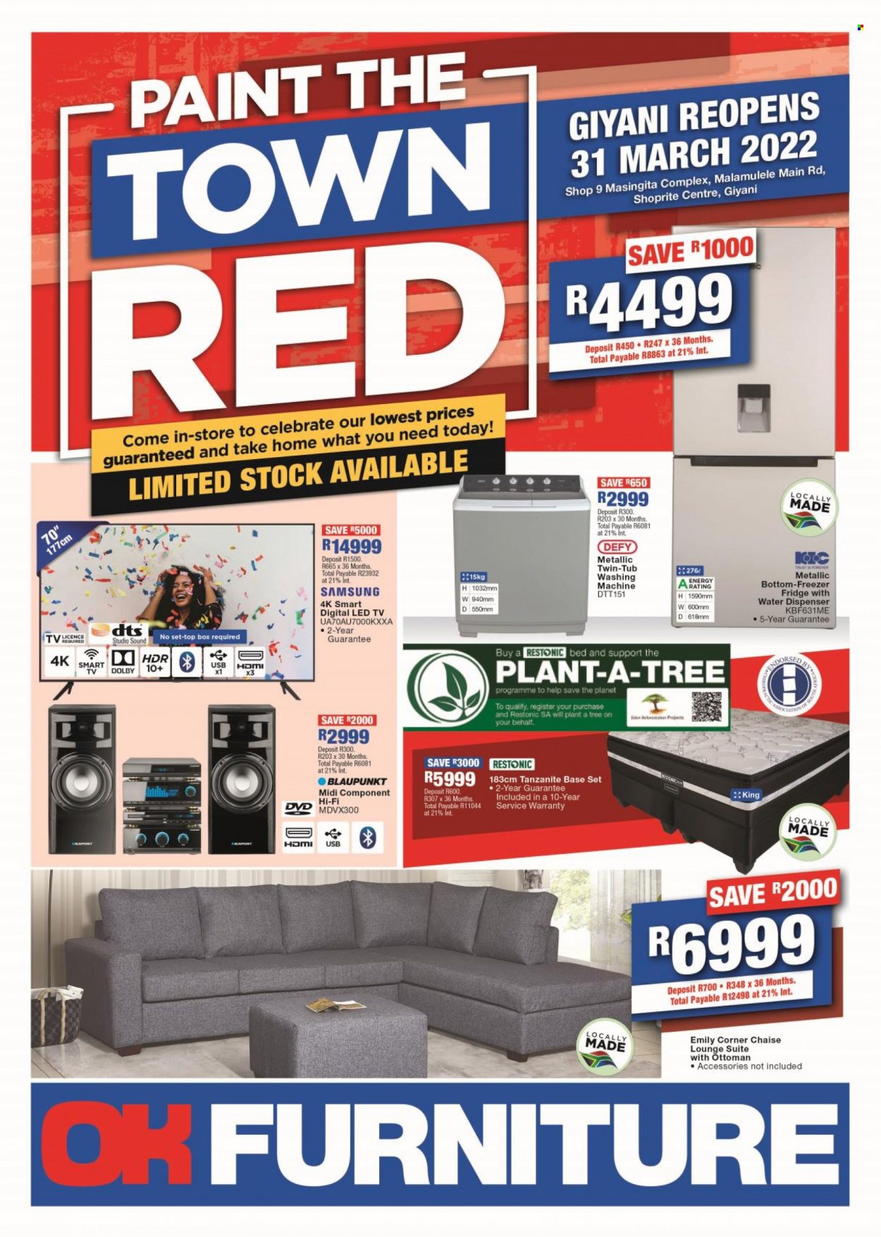 OK Furniture specials. Page 1