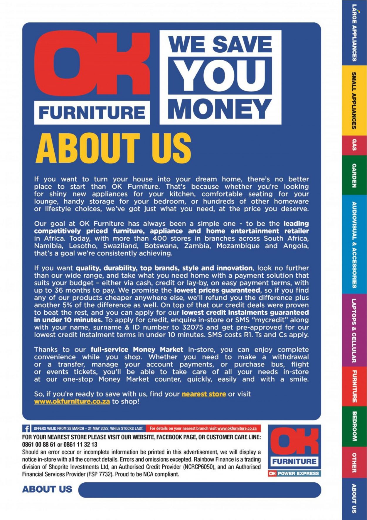OK Furniture specials - 28/03/2022 - 31/05/2022. Page 61