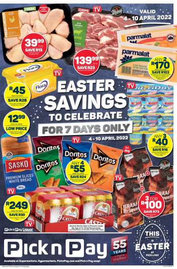 Pick n Pay catalogue  - 04/04/2022 - 10/04/2022.