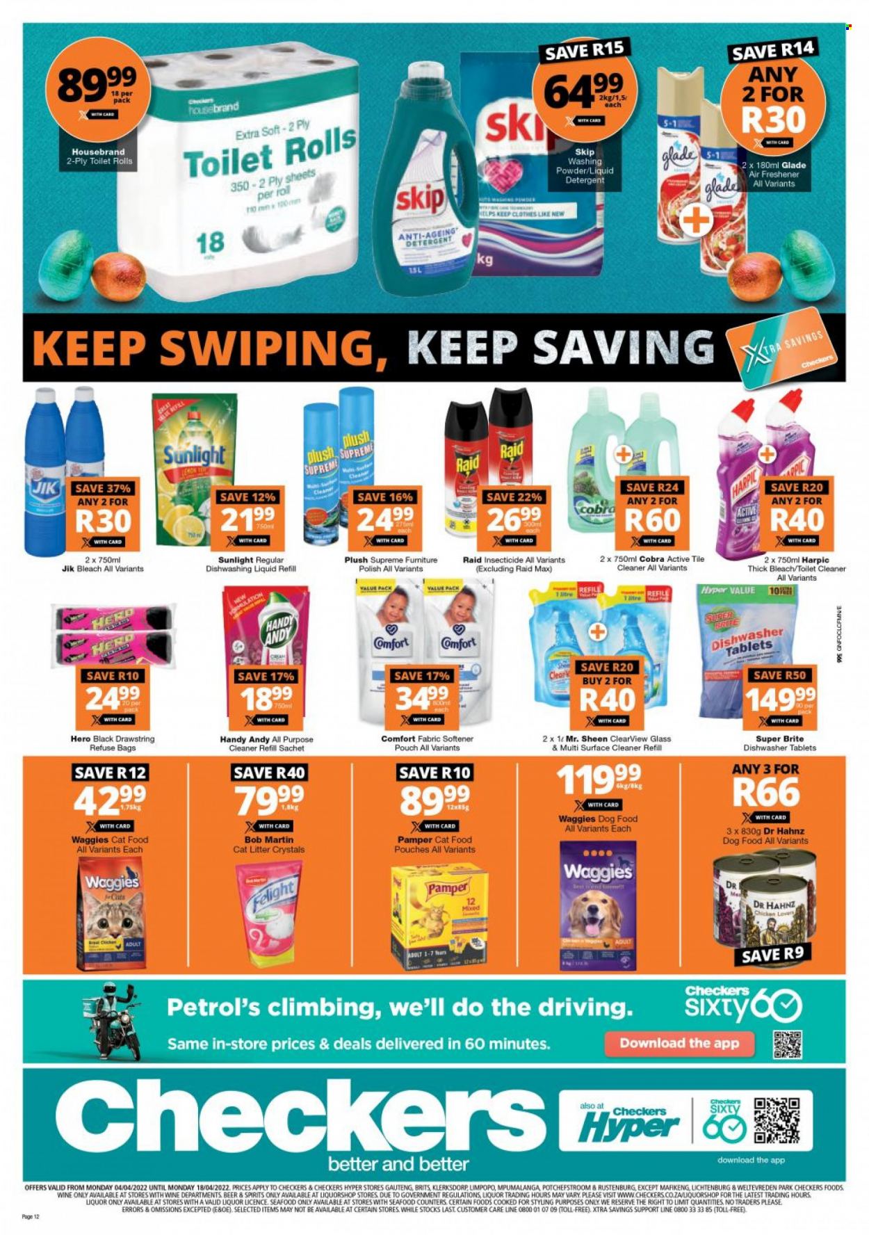 Checkers specials - 04/04/2022 - 18/04/2022. Page 12