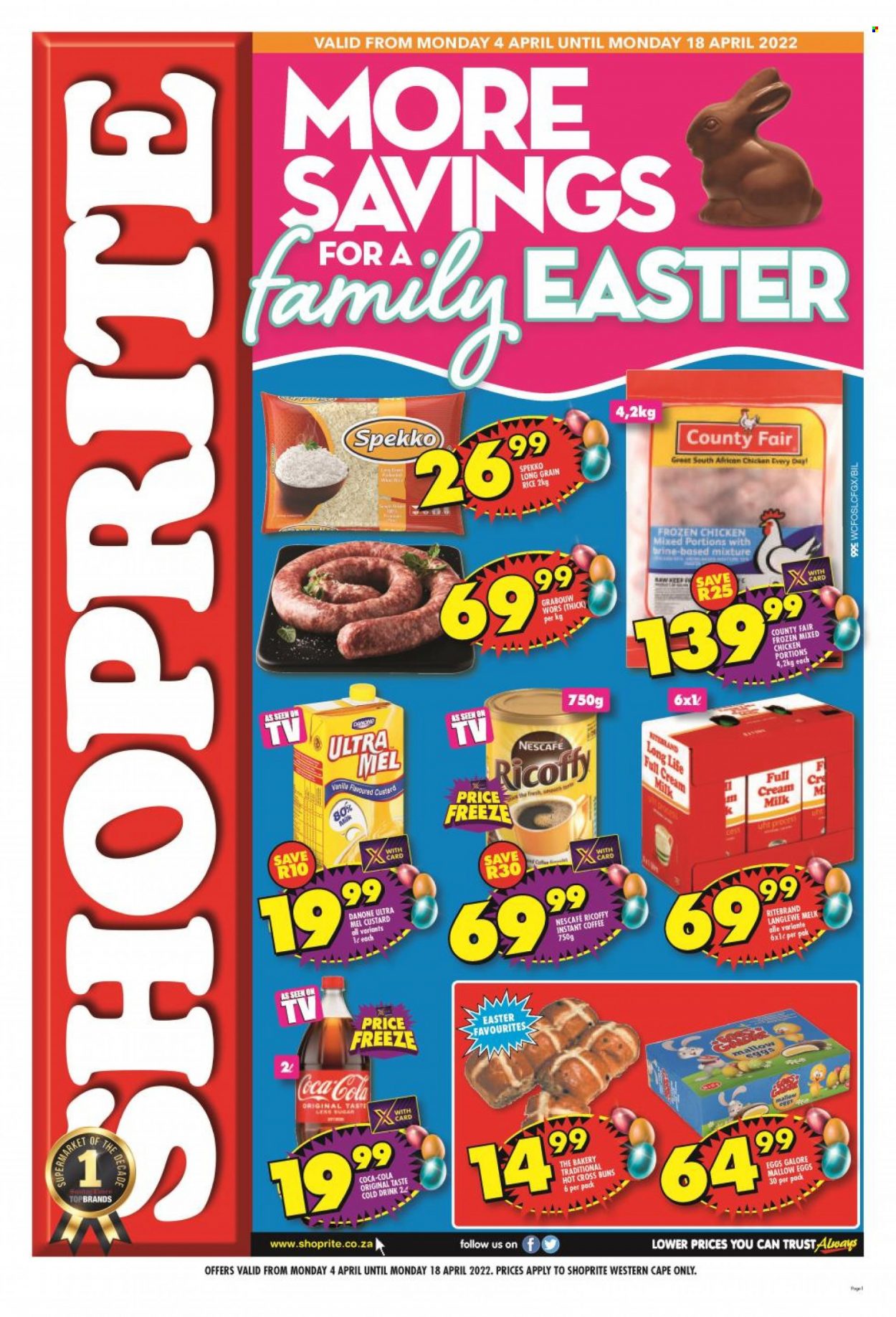 Shoprite specials - 04/04/2022 - 18/04/2022. Page 1