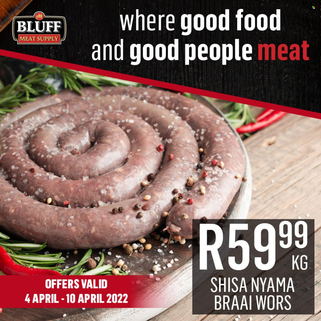 Bluff Meat Supply specials - 04/04/2022 - 10/04/2022. Page 6