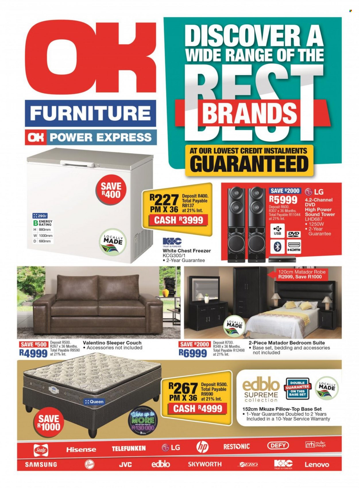 OK Furniture specials - 04/04/2022 - 18/04/2022. Page 1