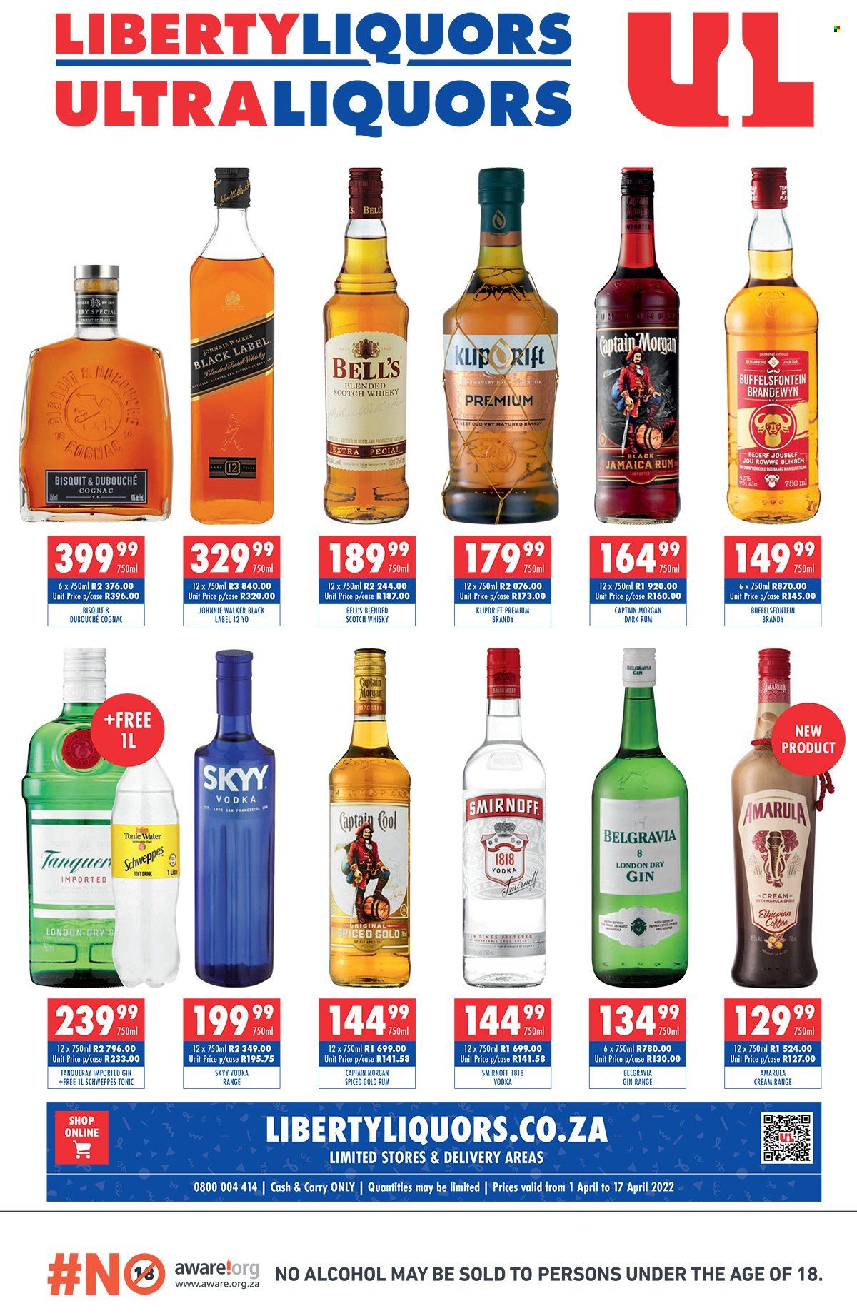Liberty Liquors specials - 01/04/2022 - 17/04/2022. Page 1
