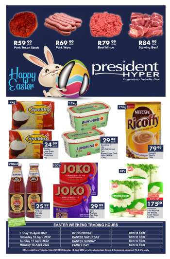 President Hyper catalogue  - 05/04/2022 - 18/04/2022.