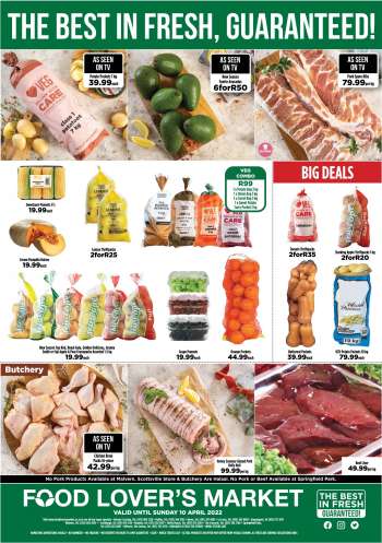 Food Lover's Market catalogue  - 06/04/2022 - 10/04/2022.