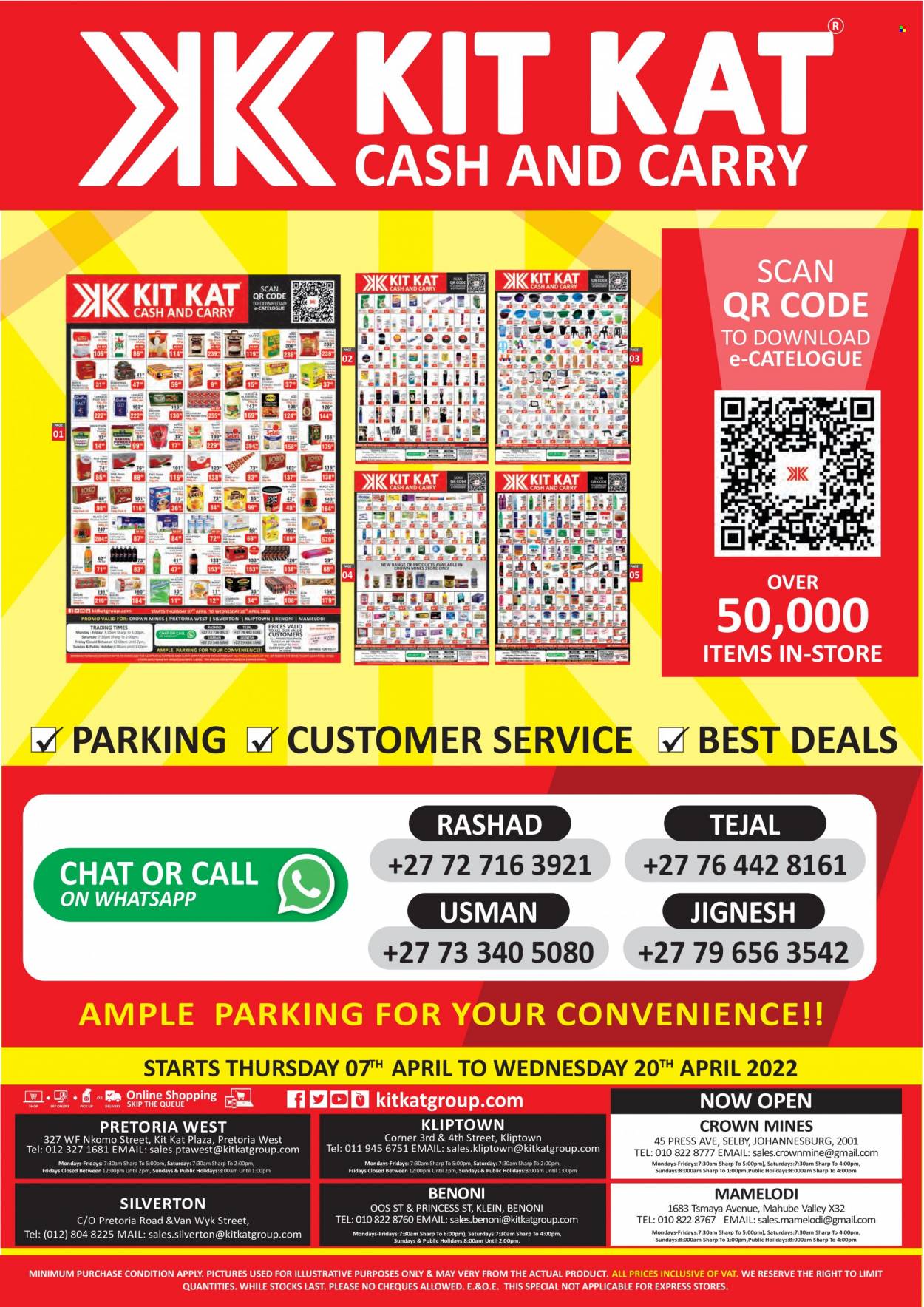 Kit Kat Cash & Carry specials - 07/04/2022 - 20/04/2022. Page 1