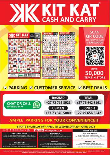 Kit Kat Cash & Carry catalogue  - 07/04/2022 - 20/04/2022.