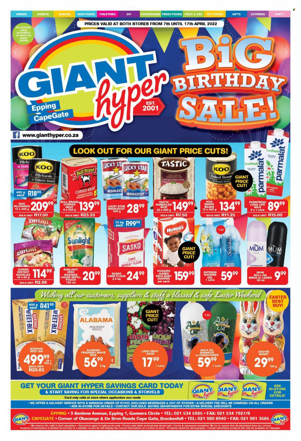 Giant Hyper specials - 07/04/2022 - 17/04/2022. Page 1
