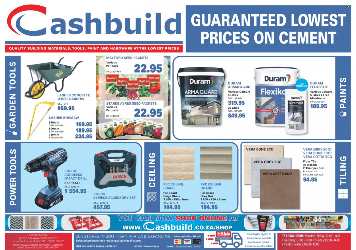 Cashbuild specials - 09/04/2022 - 24/04/2022. Page 1