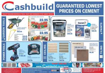 Cashbuild catalogue  - 09/04/2022 - 24/04/2022.