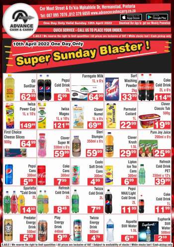 Advance Cash & Carry catalogue  - 10/04/2022 - 10/04/2022.