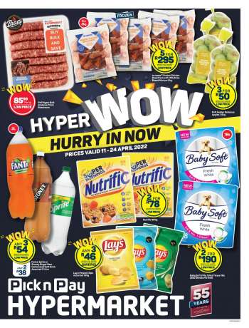 Pick n Pay Hypermarket catalogue  - 11/04/2022 - 24/04/2022.