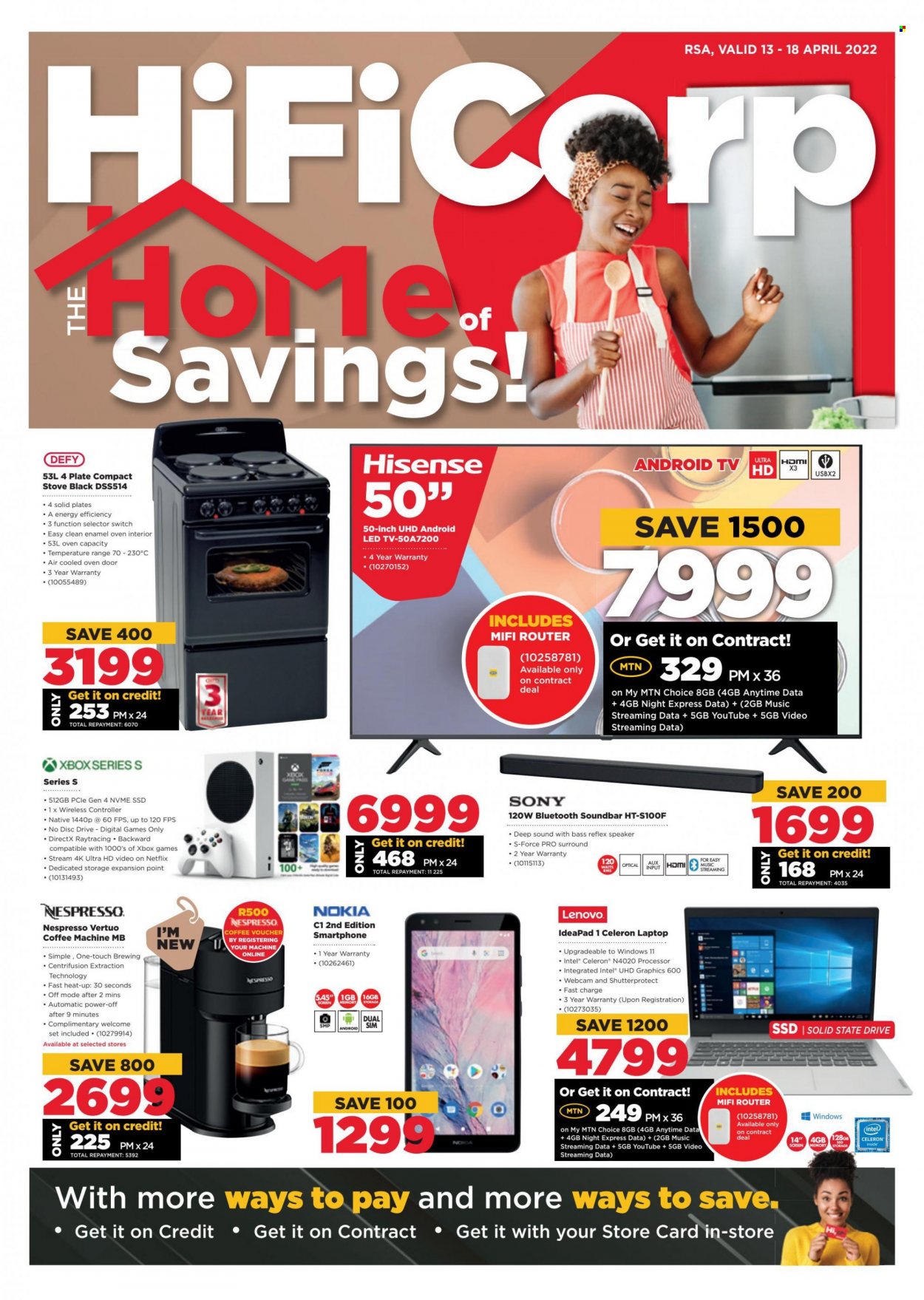 HiFi Corp specials - 13/04/2022 - 18/04/2022. Page 1