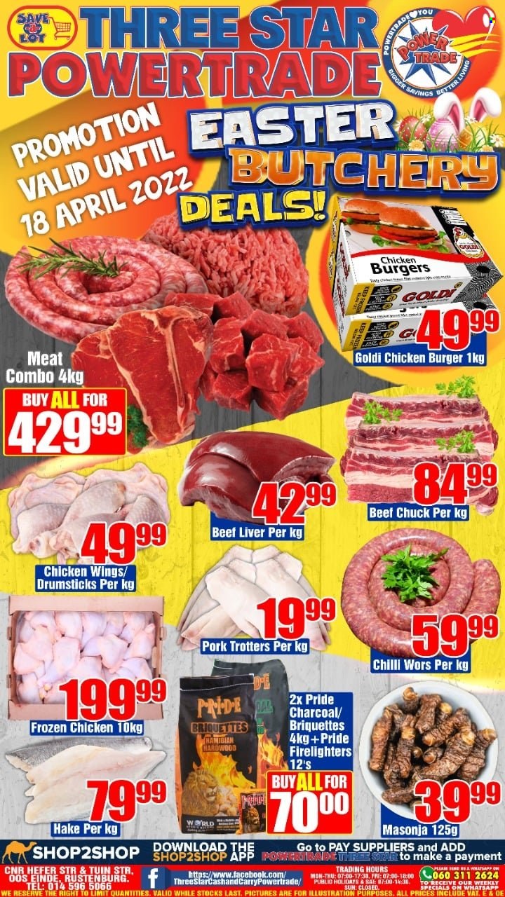 Three Star Cash and Carry specials - 13/04/2022 - 18/04/2022. Page 1
