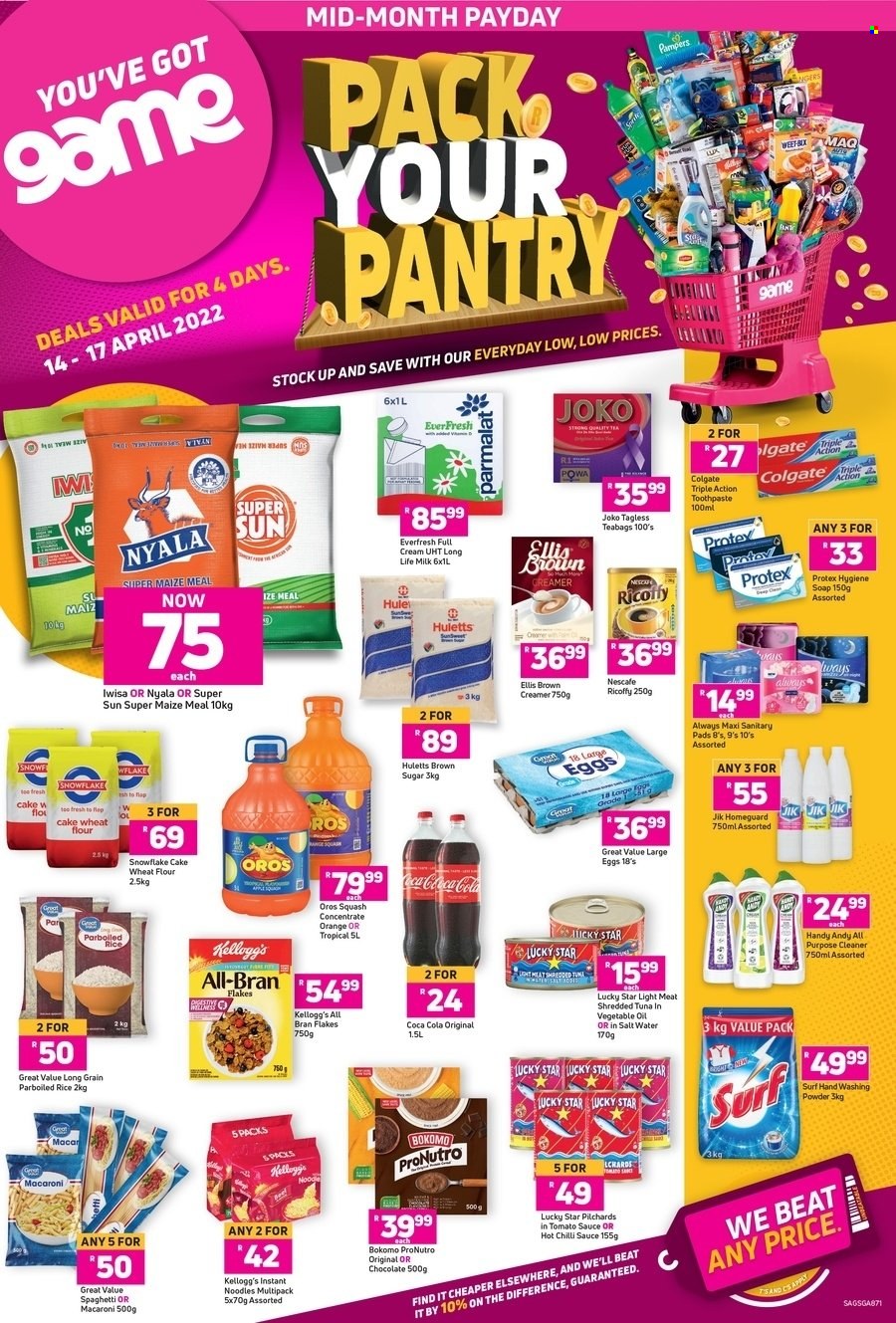 Game specials - 14/04/2022 - 17/04/2022. Page 1