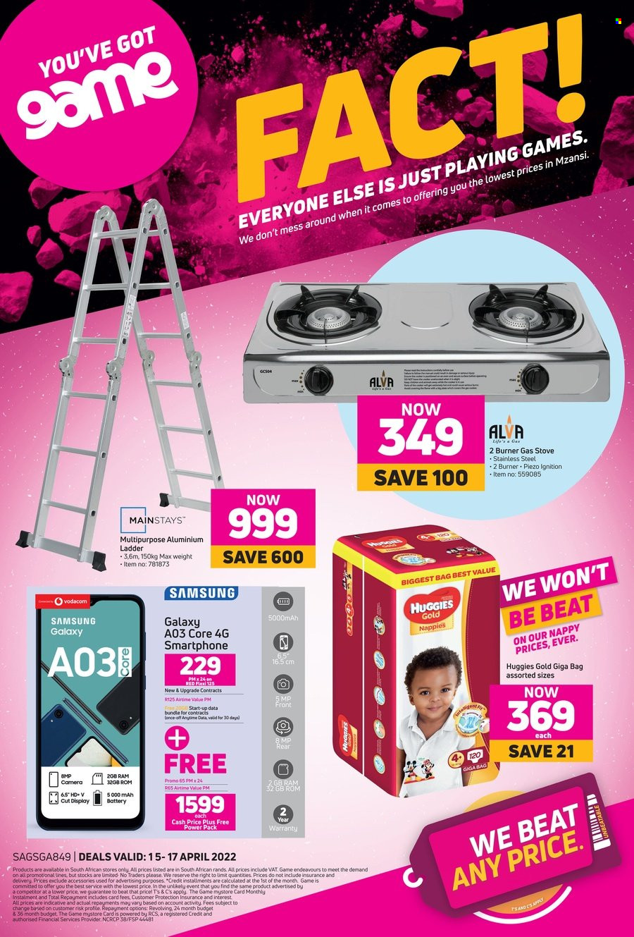 Game specials - 15/04/2022 - 17/04/2022. Page 1