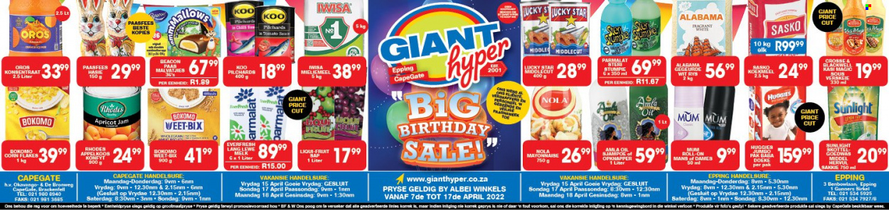 Giant Hyper specials - 07/04/2022 - 17/04/2022. Page 1