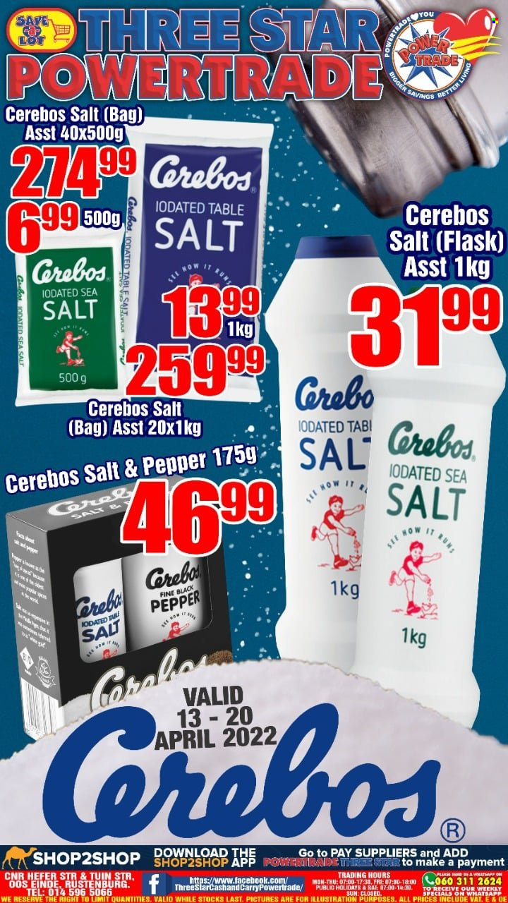Three Star Cash and Carry specials - 13/04/2022 - 20/04/2022. Page 1