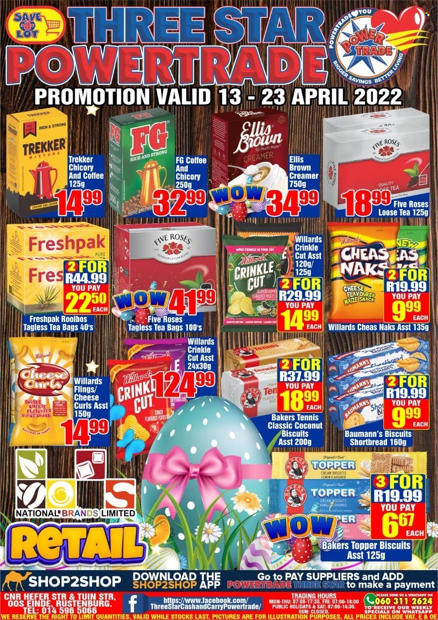 Three Star Cash and Carry specials - 13/04/2022 - 23/04/2022. Page 1