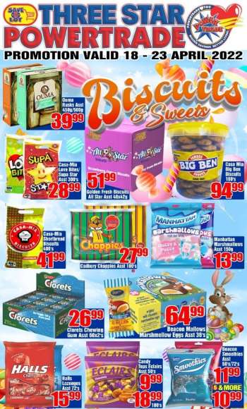 Three Star Cash and Carry catalogue  - 18/04/2022 - 23/04/2022.