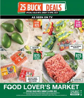 Food Lover's Market catalogue  - 19/04/2022 - 24/04/2022.
