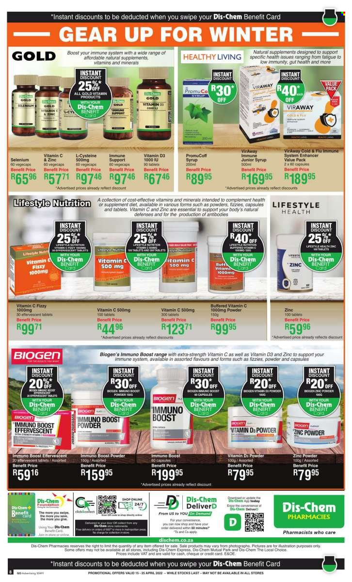 Dis-Chem specials - 15/04/2022 - 25/04/2022. Page 8