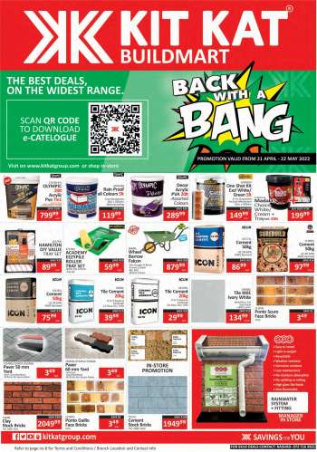 Kit Kat Cash & Carry catalogue  - 21/04/2022 - 22/05/2022.