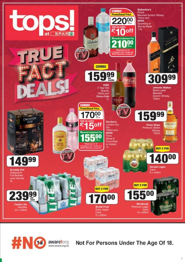 TOPS at SPAR specials - 19/04/2022 - 30/04/2022. Page 1