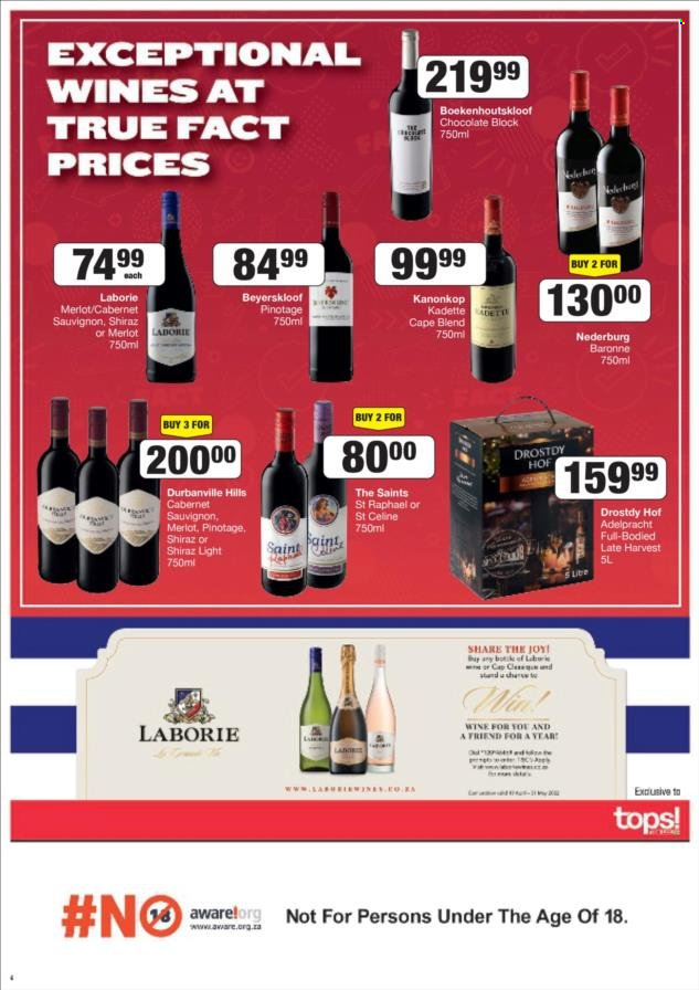 TOPS at SPAR specials - 19/04/2022 - 01/05/2022. Page 6