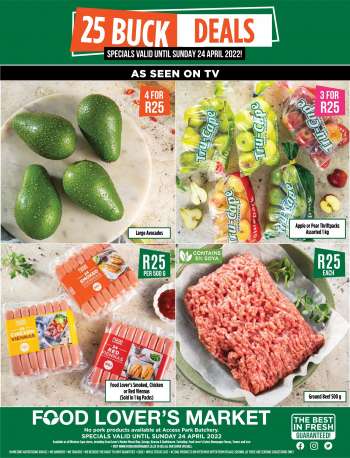 Food Lover's Market catalogue  - 20/04/2022 - 24/04/2022.