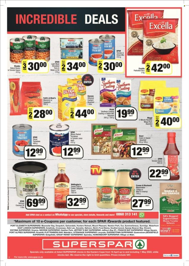 SPAR specials - 19/04/2022 - 01/05/2022. Page 12