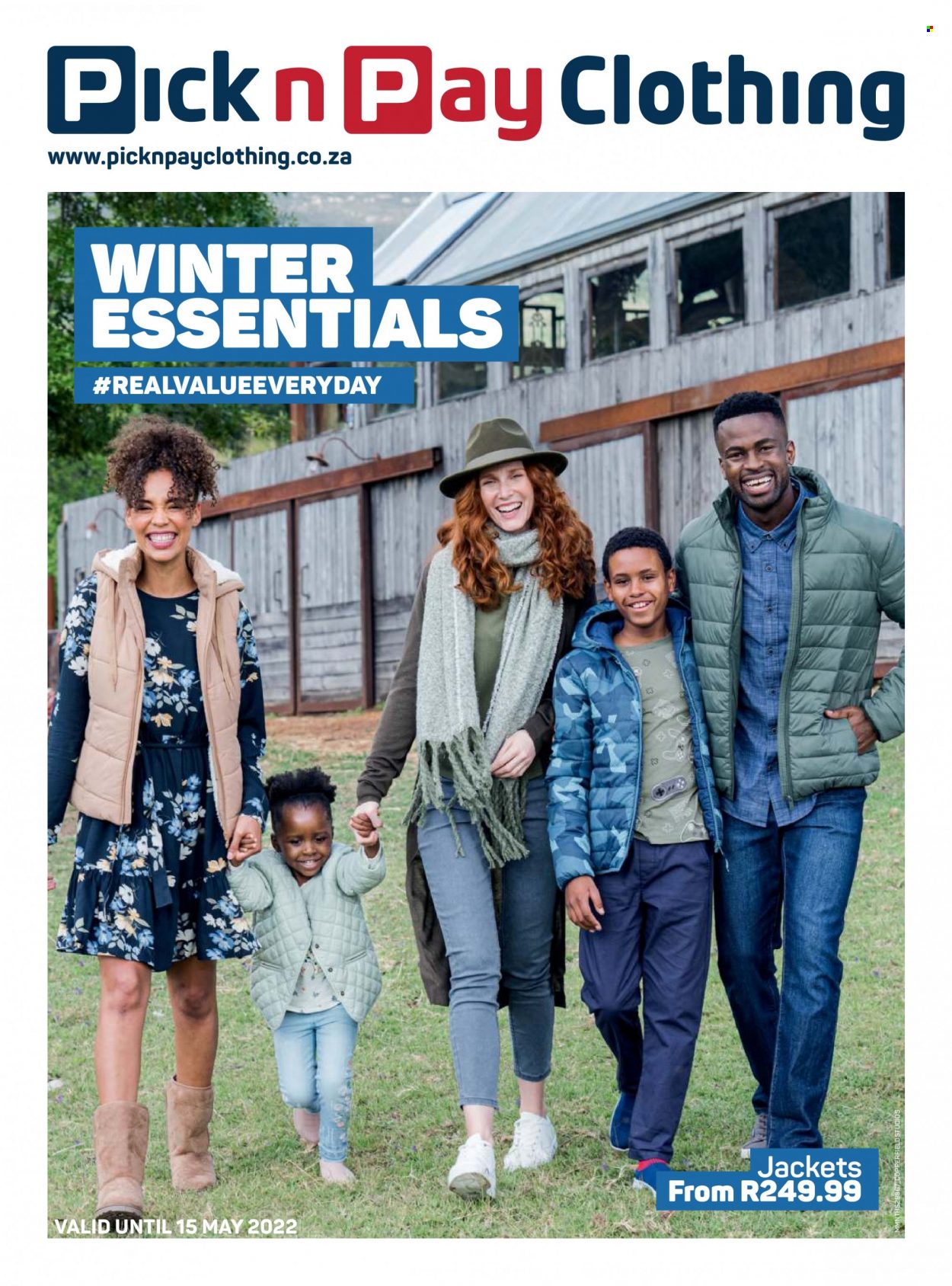 Pick n Pay Clothing specials - 21/04/2022 - 15/05/2022. Page 1