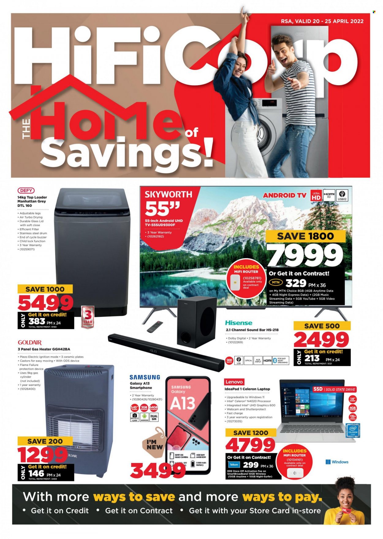 HiFi Corp specials - 20/04/2022 - 25/04/2022. Page 1