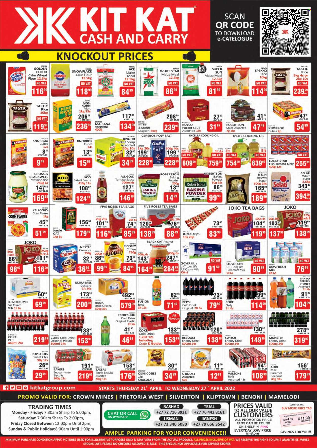 Kit Kat Cash & Carry specials - 21/04/2022 - 27/04/2022. Page 1