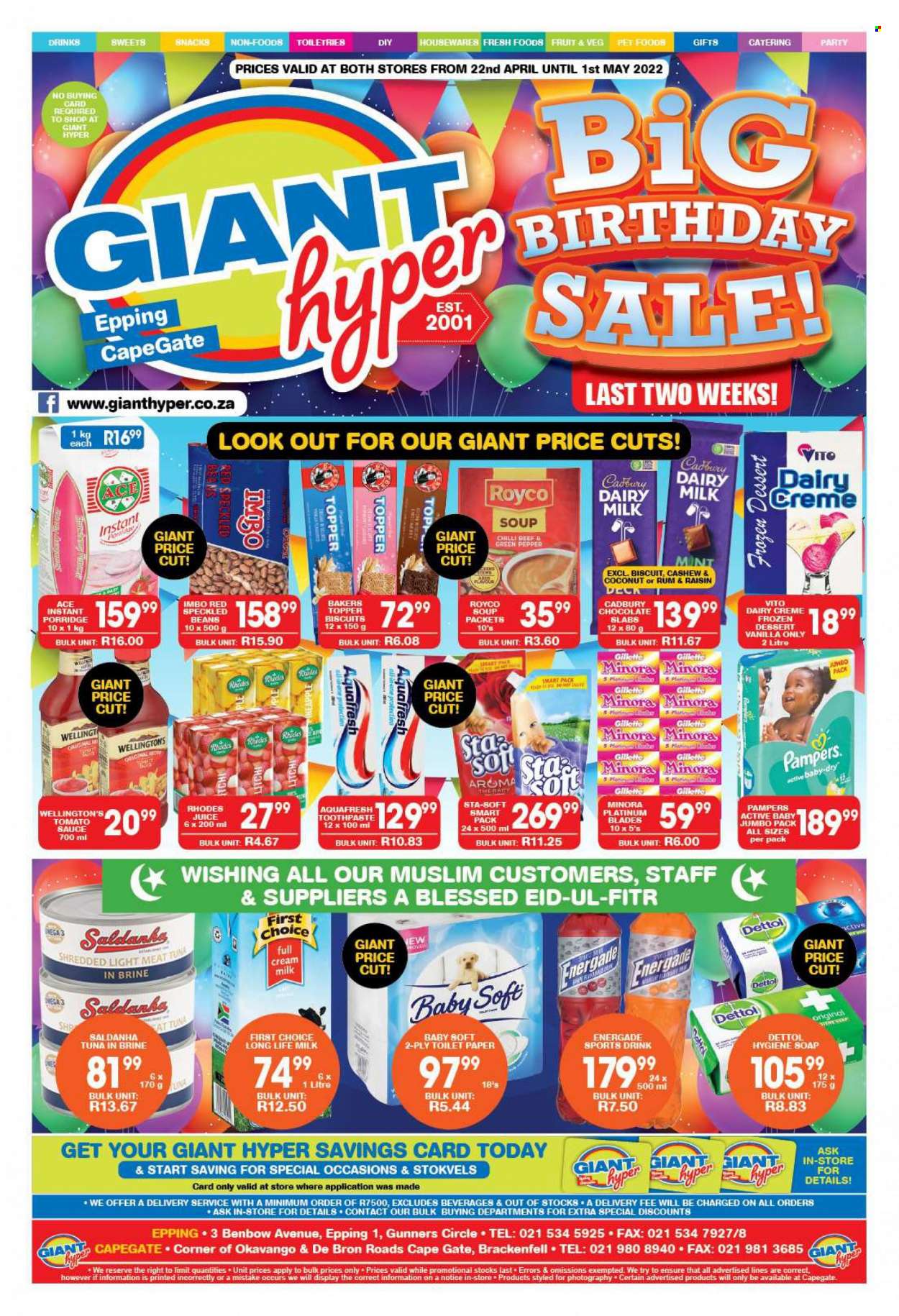 Giant Hyper specials - 22/04/2022 - 01/05/2022. Page 1