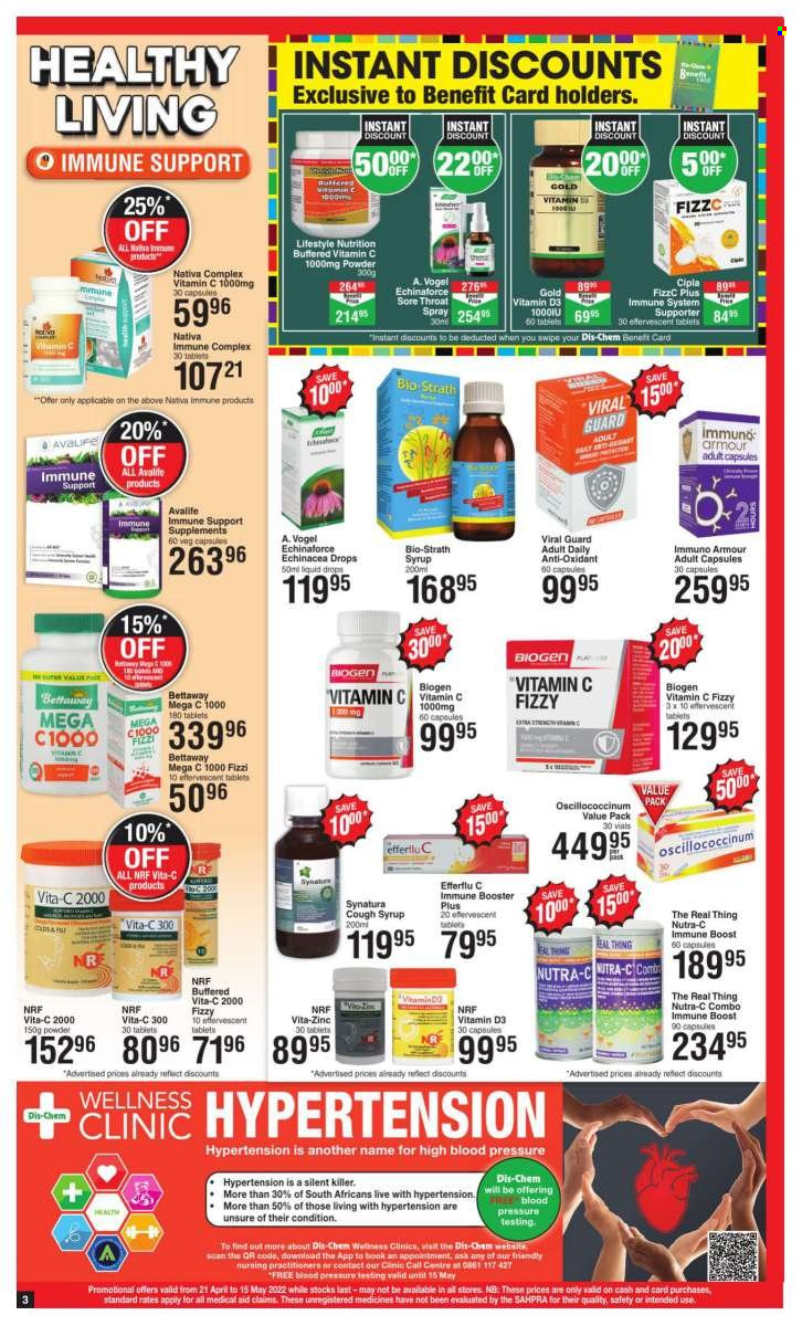 Dis-Chem specials - 21/04/2022 - 15/05/2022. Page 3