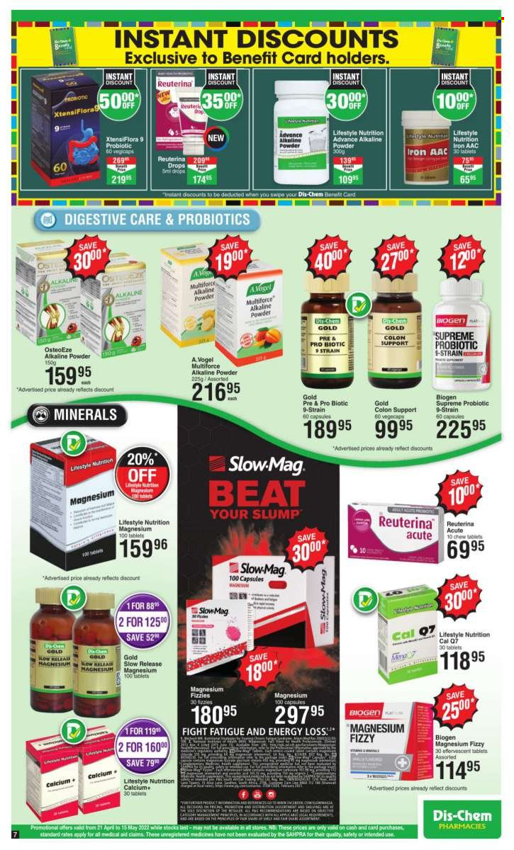Dis-Chem specials - 21/04/2022 - 15/05/2022. Page 7