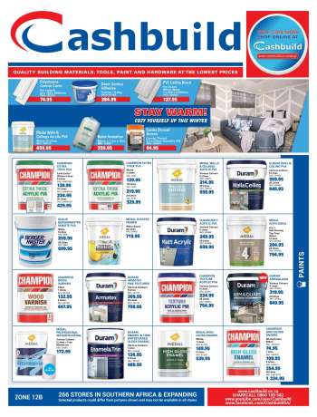 Cashbuild catalogue  - 25/04/2022 - 22/05/2022.