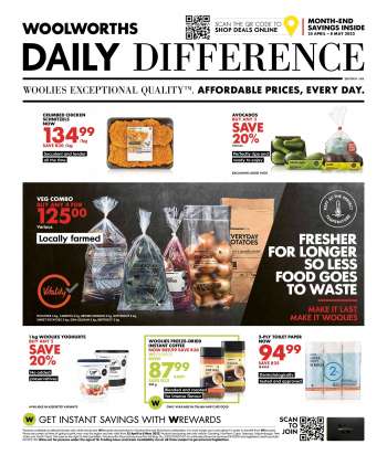 Woolworths catalogue  - 25/04/2022 - 08/05/2022.