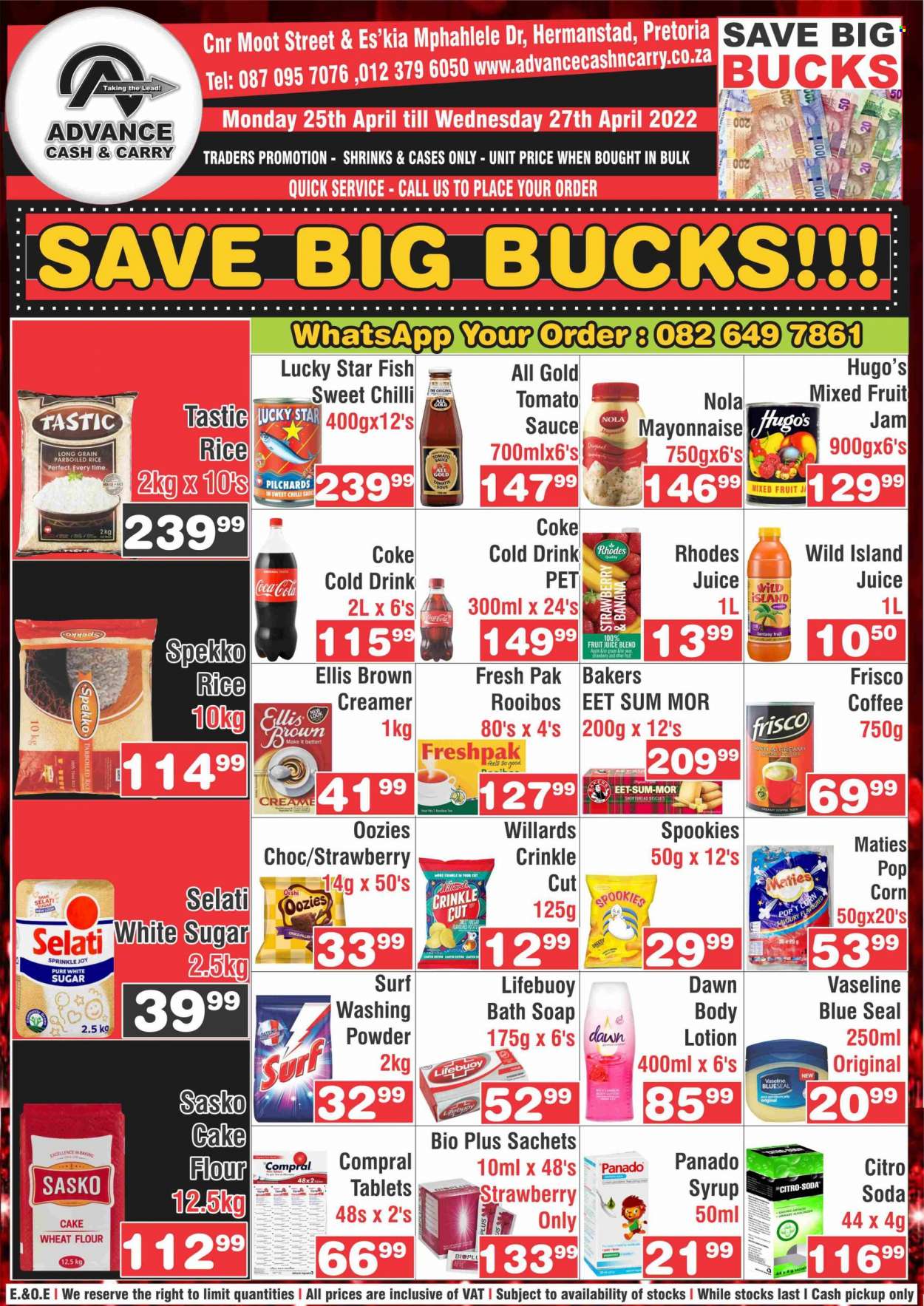 Advance Cash & Carry specials - 25/04/2022 - 27/04/2022. Page 1