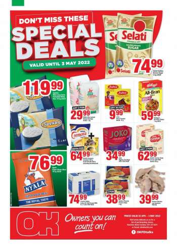OK Foods catalogue  - 22/04/2022 - 03/05/2022.